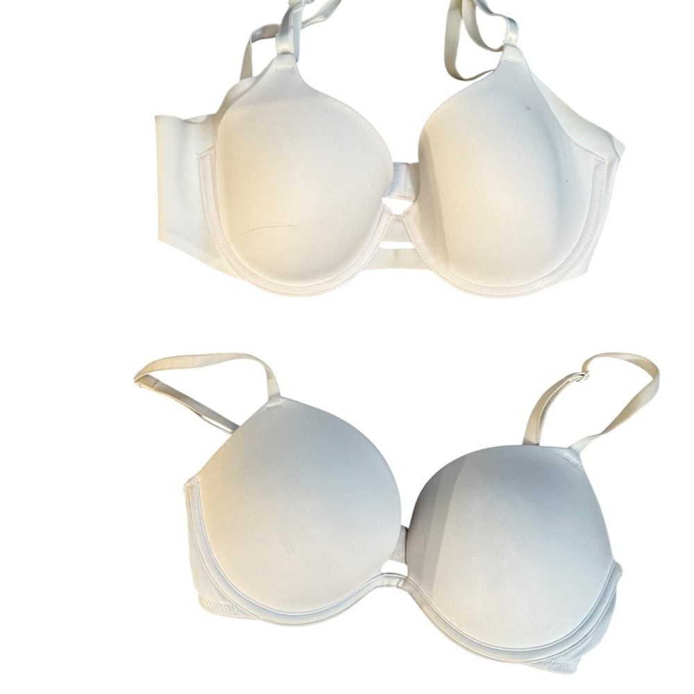 Elegant White Women's Bra set